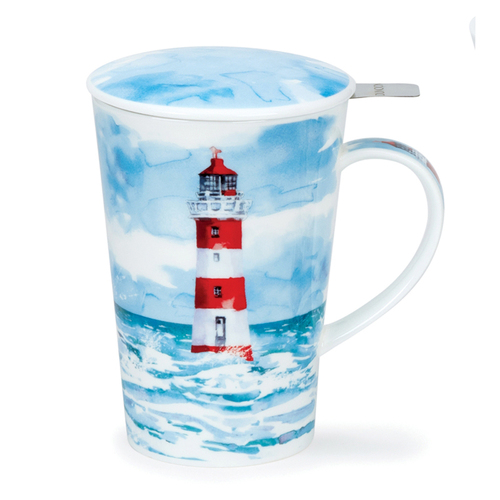 英国丹侬DUNOON骨瓷水杯 Shetland杯型 灯塔 蓝色礼盒