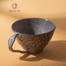 日本原产AITO Lien 浮雕藤系列  茶杯 雾灰紫