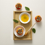 日本原产AITO美浓烧FRUITS系列 青苹深小皿