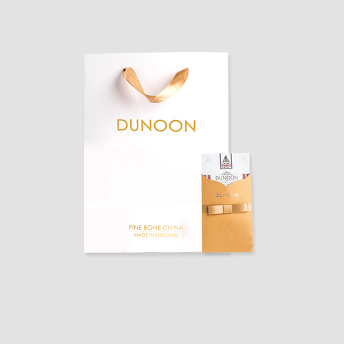 单拍不发 丹侬DUNOON白色礼品袋（仅有礼品袋，不含礼品卡） 勿拍勿拍勿拍