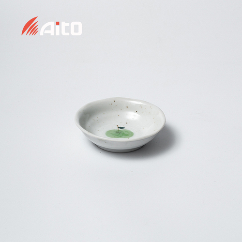 日本原产AITO美浓烧FRUITS系列 青苹深小皿