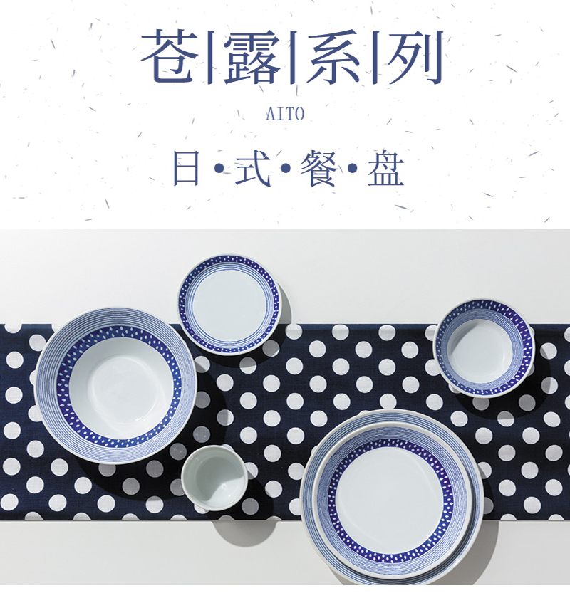 日本原产AITO Souro  苍露系列餐具 正餐盘