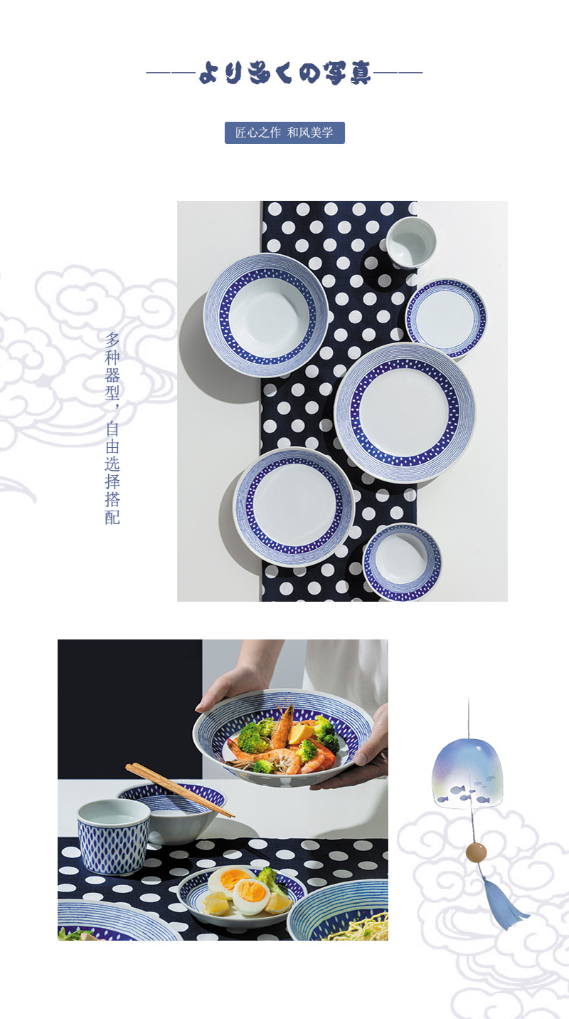 日本原产AITO Souro  苍露系列餐具 正餐盘