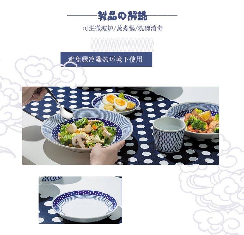 日本原产AITO Souro  苍露系列餐具 正餐盘