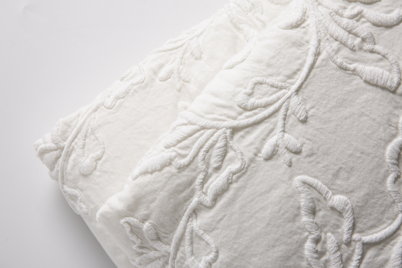 意大利原产mastro raphael婚礼系列欧式床盖床罩床套 乳白色