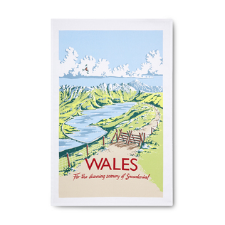 英国原产Ulster Weavers创意棉茶巾茶布 威尔士