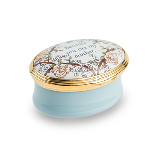 英国原产HALCYON DAYS宫廷骨瓷纪念盒首饰盒母亲