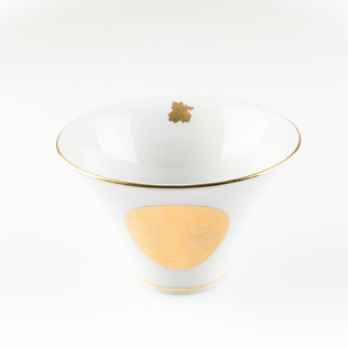 德国原产GLORIA 24K镶金陶瓷糖罐爱情场景