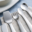 日本原产elfin 高桑金属不锈钢西餐刀叉勺5件套 银色