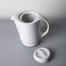 西班牙原产PORVASAL 瓦伦西亚瓷器饮茶系列陶瓷茶壶水壶 白色
