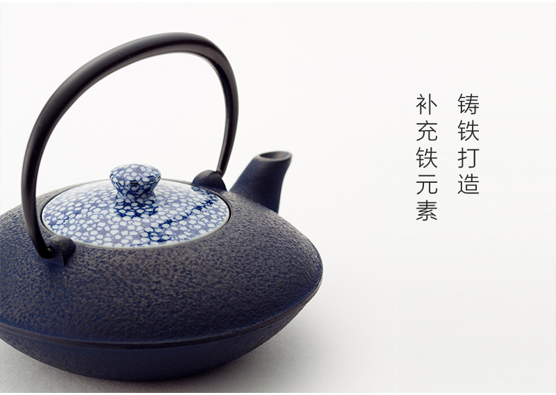 日本原产T.NISHIKAWA Kumo系列手工南部铸铁茶壶 樱花