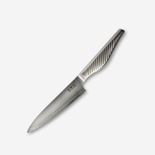 日本原产Shikisai诗季彩一体式不锈钢水果刀瓜果刀雕刻刀