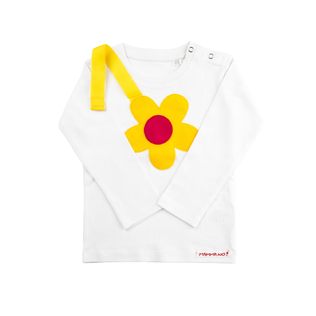 意大利Mamma No奶嘴绳棉质婴儿长袖T恤宝宝t恤婴儿夏装