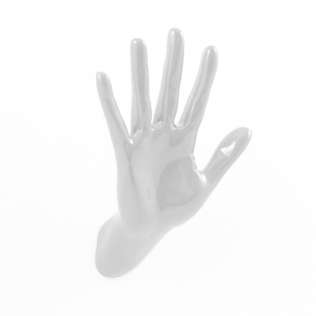 英国原产THELERMONT HUPTON创意款胜利手势衣帽挂钩墙挂