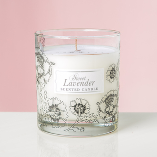 英国原产Illumens甜蜜薰衣草玻璃罐装香薰蜡烛家居香薰