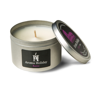 英国原产Aroma Holiday罗马旅行系列锡罐装香薰蜡烛215g