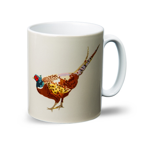 英国原产BETTY BOYNS陶瓷杯子水杯马克杯野鸡图案